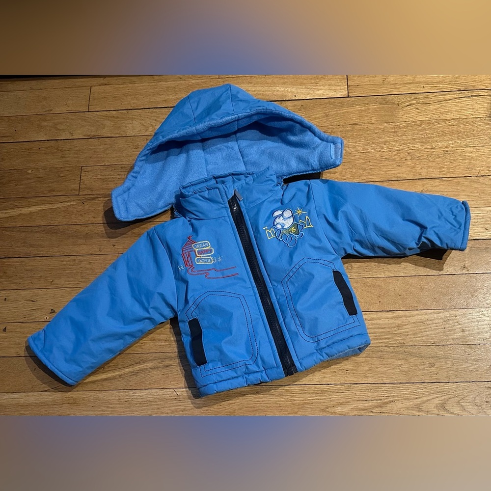 Infant Hooded WinterJacket Sz 6/9 mo